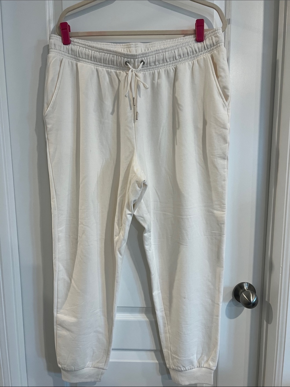 Women's Auden Off-White Drawstring Joggers